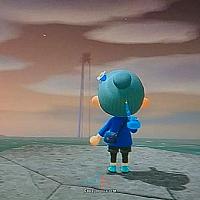 玩家在Switch《动物森友会》中发现远方的怪影
