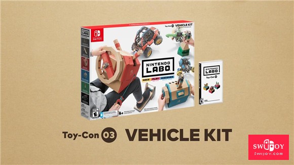 助力Switch 任天堂Labo汽车套装Vehicle Kit将于9月发售