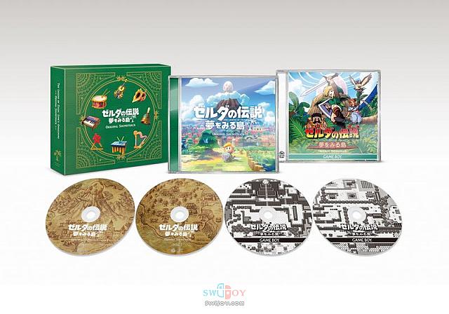 Switch《塞尔达传说：织梦岛》原声专辑CD公开 次月18日发售
