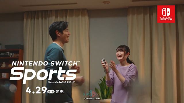Switch《任天堂Switch运动》电视广告——网球篇