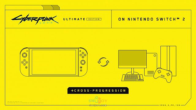 Switch 2《赛博朋克2077》官方操作小贴士公布