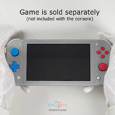 红蓝按键《宝可梦剑盾》限定款Switch Lite开箱视频