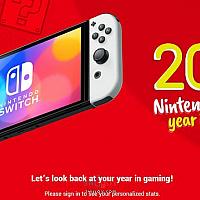 欧美任天堂上线Switch 2021玩家游戏年终回顾网页