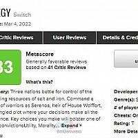 Switch《三角战略》获得83分媒体综合评分