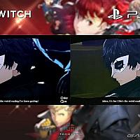 Switch《女神异闻录5R》与PS4版对比视频曝光